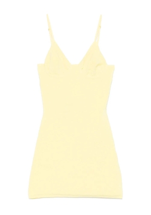 Jacquemus The Scala mini dress - Yellow