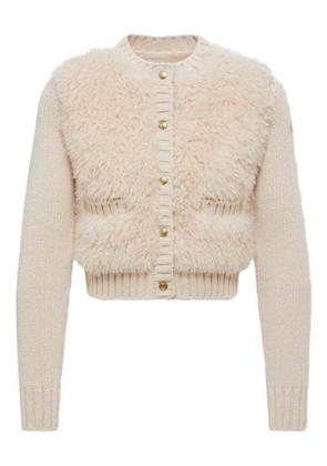 Moncler layered jacket - Neutrals