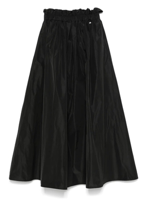 Herno taffeta maxi skirt - Black