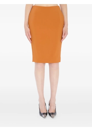 Saint Laurent pencil midi skirt - Orange