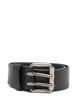 Saint Laurent double-buckle belt - Black
