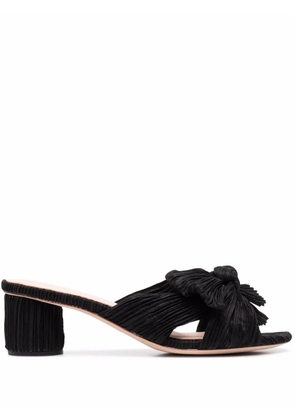 Loeffler Randall Emilia 60mm knotted sandals - Black
