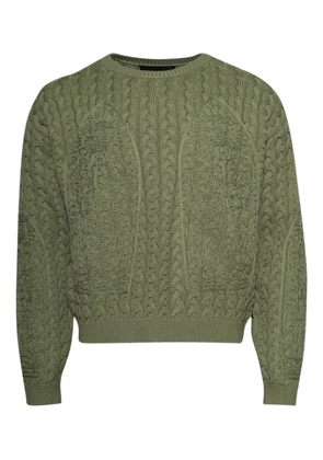Who Decides War Lagoon sweater - Green