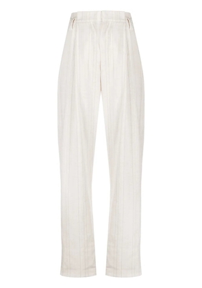 Brunello Cucinelli pleated high-waisted trousers - Neutrals
