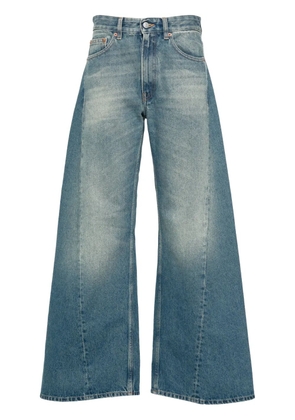 MM6 Maison Margiela low-rise wide-leg jeans - Blue