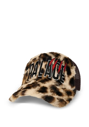 Palace Claw Furry Trucker cap - Brown