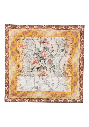 Pierre-Louis Mascia ALOEUW floral print silk scarf - Neutrals