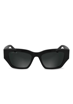Lacoste geometric-frame sunglasses - Black