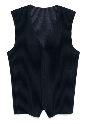 Homme Plissé Issey Miyake Tailored Pleats 2 vest - Blue