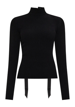 Balenciaga ribbed jumper - Black