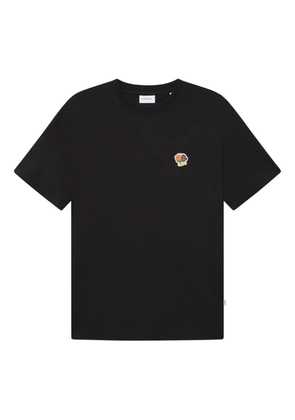 Les Deux patch-detail t-shirt - Black