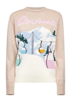 MC2 Saint Barth graphic-print sweater - Neutrals