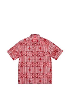 Supreme Tray jacquard shirt - Red