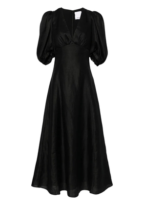 Acler Newnham puff-sleeved dress - Black