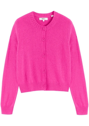 Chinti & Parker crew-neck knitted cardigan - Pink