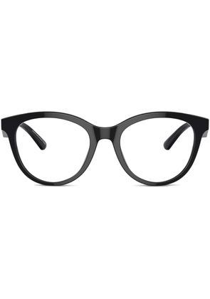 Emporio Armani pantos-frame glasses - Black
