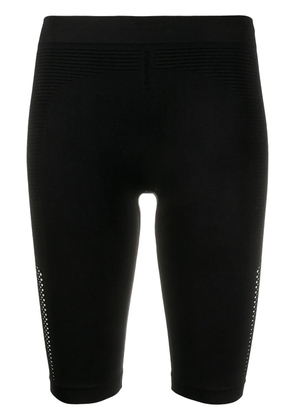 UNRAVEL PROJECT seamless cycling shorts - Black