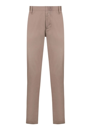 Emporio Armani stretch-cotton chinos - Brown