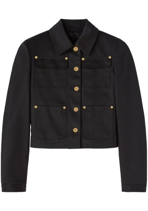 Palm Angels cotton-drill jacket - Black