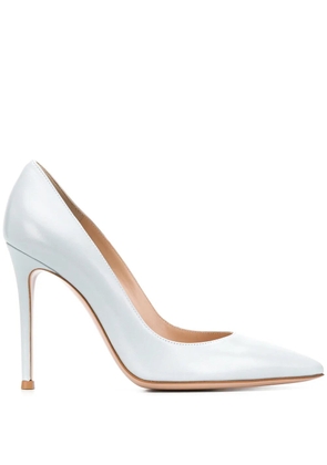 Gianvito Rossi 105 pointed pumps - Blue