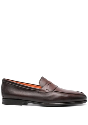 Santoni Carlos loafers - Brown