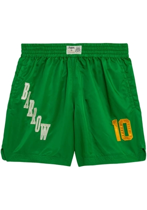 BARROW logo-embroidered shorts - Green
