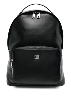 Dolce & Gabbana logo-plaque backpack - Black