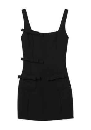 SANDRO bow pocket dress - Black