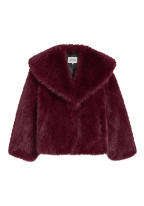 Apparis Yara single-breasted coat - Red