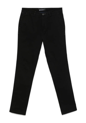 REMUS UOMO logo-patch trousers - Black