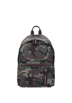 Anya Hindmarch camouflage multi pocket backpack - Green