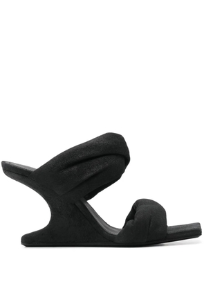 Rick Owens 80mm Cantilever 8 sandals - Black