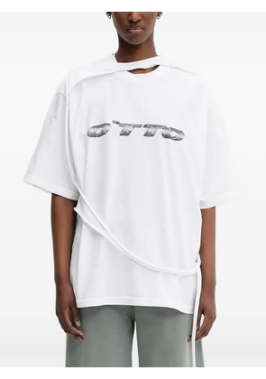 Ottolinger distressed t-shirt - White