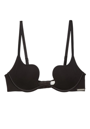 Fleur Du Mal Le Stretch micro seduce U-plunge bra - Black