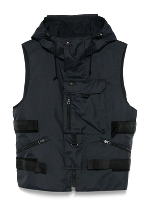 Junya Watanabe MAN x C.P. Company detachable-panel gilet - Black