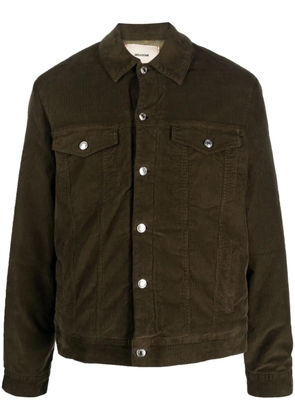 Zadig&Voltaire logo-patch denim jacket - Green