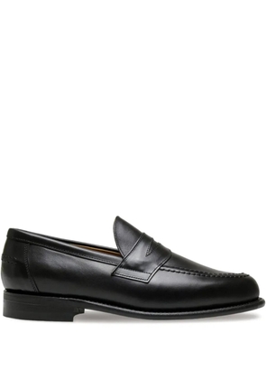 Sanders leather loafers - Black
