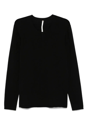 Label Under Construction cotton T-shirt - Black