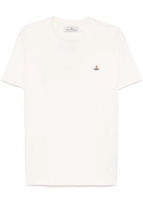 Vivienne Westwood Orb-embroidered T-shirt - White