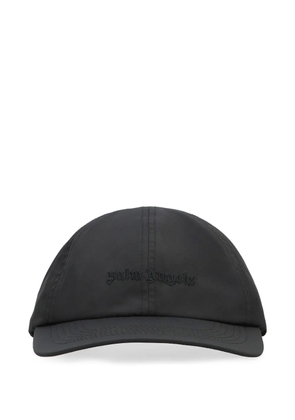 Palm Angels logo-embroidered cap - Black