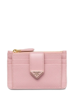 Prada leather cardholder - Pink