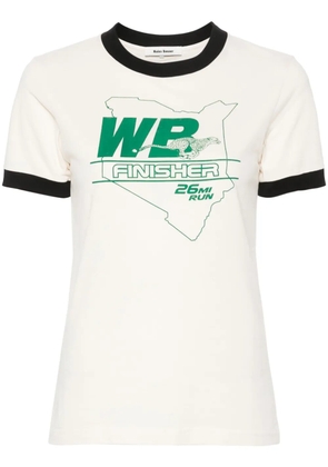 Wales Bonner Pace organic cotton T-shirt - Neutrals