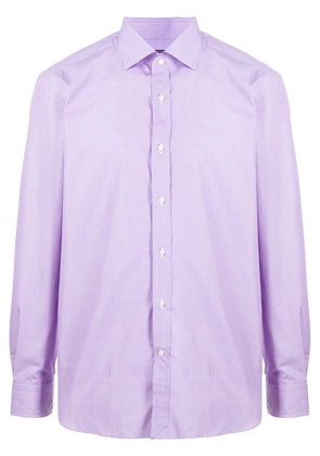 Ralph Lauren Purple Label Aston long-sleeved cotton shirt