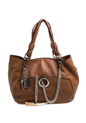 Gianfranco Ferré Pre-Owned leather shoulder bag - Brown