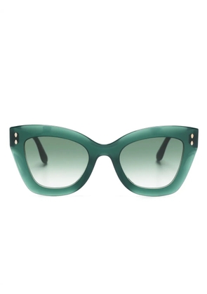 Isabel Marant Eyewear cat-eye frame sunglasses - Green