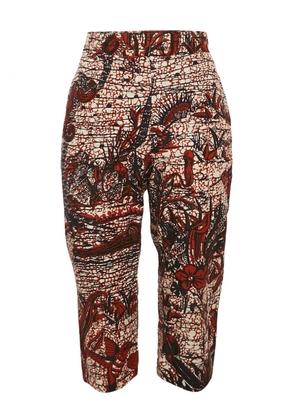 Christian Dior Pre-Owned 2024 Toile de Jouy trousers - Red