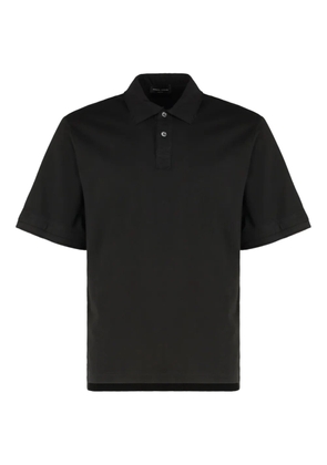 Roberto Collina cotton polo shirt - Black