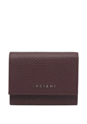 Orciani clip closure soft card holder - Red
