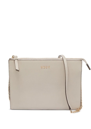 DKNY leather cross body bag - Neutrals