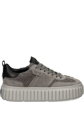 Kennel & Schmenger COOL leather platform sneakers - Grey